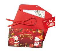 Générique Holder monétaire de Noël - Illustrations fantaisistes et modèles ludiques, Porte-Monnaie Surprise, enveloppes d'argent de Noël | Money Christmass Carte pour Christmass Party Faveors