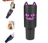 Générique Holiday Edition Mini Tumbler Keychain Container, Halloween Mini Cup Keychain Chapstick Holder, Halloween Keychains for Backpack Decor for Women Men (1pcsC)