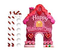 Générique Holiday Mini Golf - Jouet en bâton de d'épices, interactif Festif, défi adapté aux, Ensemble de Compact | Kit de Mini-Golf en d'épices en Bois pour Salle de e carnava