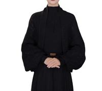 Générique Hollow Out Knitted Shawl Coat for Women Lightweight Open Front Crochet Cardigan Wrap Breathable Knit Cape Beach Cover Up