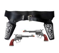 Générique Holster Cowboy - Ceinture Cowboy Avec Étui Déguisement Halloween - Accessoires De Cosplay Halloween, Suitable Pour Fêtes Costumées, Représentations