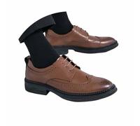 Générique Homme Chaussure Brogue Grandes Tailles Habillée Semelle Épaisse Hauteur Intégrée Chaussures en PU Homme Antidérapante Confortable pour Les Tenues Professionnelles Quotidiennes