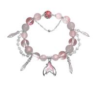 Générique Homme Couple Bracelet Élastique Bracelet Pendant Bracelets Charming Charm Hand Chain Adjustable Handchain For Women Jewelry Couleurs Bracelet Bracelet Plusieurs Bijoux (I, One Size)