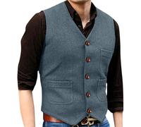 Générique Homme Doudoune Sans Manche Gilet Hiver Ultra Légère Veste Manteau Parka Blouson Gilet Hiver Chaud avec Double Fermeture Éclair Casual Manteau Matelassée Rembourrée 2025