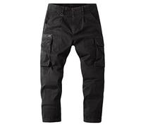 Générique Homme Jean de Travail Été 2025 Pantalon Jeans Homme Soldes Pantalons Printemps Pantalon Cargo Slim Fit Pants de Jogging avec Poches Jogging Sweatpants Outdoor Lâche en Plein Air