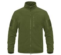 Générique Homme Militaire Résistant Full-Zip Hommes I Blouson Premium Micro Polaire I Veste Fonctionnelle I Vêtements de Travail I Habits Haute Qualité et Durables