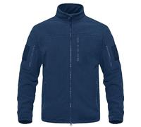 Générique Homme Militaire Résistant Full-Zip Hommes I Blouson Premium Micro Polaire I Veste Fonctionnelle I Vêtements de Travail I Habits Haute Qualité et Durables