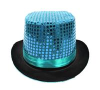 Générique Homme Rond Irish For Women Irish 4 St. Day Hat Wide Brim Hats Green Hat Lapin Merveilles (Sky Blue, One Size)