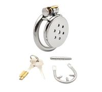 Générique Hommes 35 mm en Acier Inoxydable Plat Protecteur Squat Cage Amovible Conception avec métal négatif accessoire-frhlZ60 (A, 45mm)