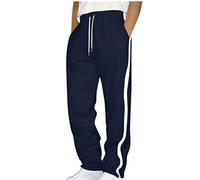 Générique Hommes Chino Pantalon Japonais en Velours Kirakuco Large d'hiver avec Poche Skinny Jogging Homme Short Course A Pied Rose Plein Air Camping Randonnée Slim Fit (Marine,S)