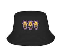 Générique Hommes Dames Mode Deltarune Noelle Est Trans Bob Hat Street Style Pêcheur Caps pour Femmes Vacances Décontractées Chapeaux De Crème Solaire Pliable Imprimé Casquette Unisexe Cadeau