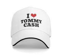 Générique Hommes Dames Mode Unisexe Eurovision Estonie 2025 J’Aime Tommy Cash Chapeaux Tendance Casquette De Baseball Papa Chapeau Quotidien Headewear Cadeau Unisexe