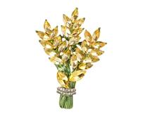 Générique Hommes pour en pour Broches Broche Jewelry Women Brooches and Pins Fashion Jewelry Wedding Flowers Lapel Pin pour Épingles De Broches Broche (Yellow, One Size)