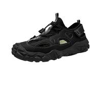 Générique Hommes sandales respirant maille creux hors casual courir escalade de montagne et chaussures de sport à l eau wading (noir,40)