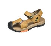 Générique Hommes sandales surdimensionnées pour l'usure en plein air Baotou plage semelle douce résistante à l usure et antidérapant chaussures à l eau et à la traçage de la rivière (Jaune,42)