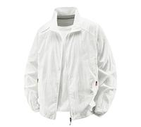 Générique Hommes Veste Imperméable Blouson Homme Léger, Veste d'alpinisme Homme légère Coupe-Vent Respirante résistante Soleil Style européen pour randonnée Urbaine et Plein air