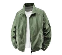 Générique Hommes Veste Imperméable Blouson Homme Léger, Veste d'alpinisme Homme légère Coupe-Vent Respirante résistante Soleil Style européen pour randonnée Urbaine et Plein air
