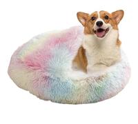 Générique Hooded Cat Bed - Lit Capuche pour Chat | Niche d'hiver Chaude Et Douillette avec Couvercle pour Chien | Panier Peluche en Coton PP | Auto-Chauffant, Coussin De Couchage Rond Confortable