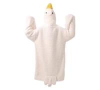 Générique Hoodie Blankets, Geese Shape Hooded, Sweatshirt Blanket with 25.59 Inches, Warming Soft Pajamas for Men, Women, Teens, Gamers, Readers, Movie Watchers, Homebodies, Winter, White