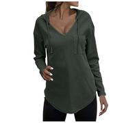 Générique Hoodie Femme Oversize, Épais Imprimé Manches Courtes Chaud Stylé Durable Sweat à Capuche Femme Vêtements Casual