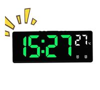 Générique Horloge de Chambre | Fonction Snooze Réveil de Bureau - Gadget Innovant Aide au Sommeil pour Table de Nuit Chambre Bureau Étude Adultes