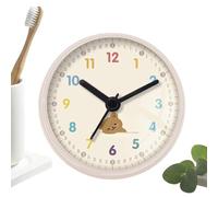 Générique Horloge de Douche Affichage Clair Moderne, sans Perçage, Piles