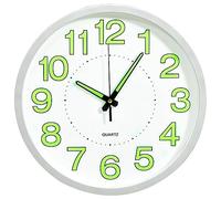 Générique Horloge Murale Lumineuse Blanc 30 cm,Maison & Jardin, Décorations, Horloges, Horloges murales, Blanc (Poids 0.75KG)