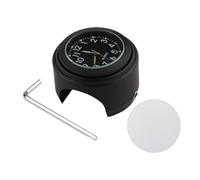 Générique Horloge température du Guidon, Compteur température d'horloge imperméable précis | Glow dans Accessoires Conduite Sombre à l'épreuve des Chocs, Anti-Glissement