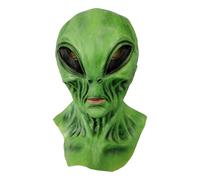 Générique Horror Alien Latex - Scary Face Cover Headgear | Realistic 3D Extraterrestrial Cosplay | Full Head Latex For Haunted House Escape Room Parties