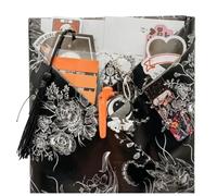 Générique Horror Halloween Date with a Book Gift Box, Gothic Date with Book,Ghostly Blind Date Book Box Gift Set for DIY Lovers, Stickers and Key Chain