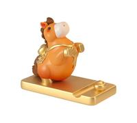 Générique Horse Design Cellphone Mount-3.23Inches Flexible Lazy Arm Cell Phone Stand| Bendable Phone Holder| Women Home Office Christmas Vanity Accessories Decorations Ornament