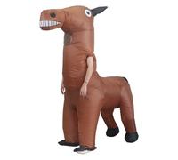 Générique Horse Inflatable Costume - Unisex Blow Up Festival Suit for Adults and Teens | Funny Fantasy Outfit for Family Friends Lovers Party Parade Cosplay and Outdoor Fun