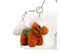 Générique Horse Keychain - Plush Charm for Festival | Cartoon Soft Texture, 2026 Year Design, Portable Accessory with Cute Style & Gift Appeal for Individual, Family and Friends 5.51 Inches