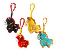Générique Horse Stuffed Animal - Chinese Theme Doll Pendant Accessory