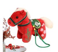 Générique Horse tedyY - Collectible Cuddly Plush Ornament, Horse Toys for Girls, Chinese New Year Stuffed Animal Toy,for Home Living Room Nursery Travel, 2026 Collectible Cuddly Plush Ornament