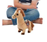 Générique Horse Toy - Electric Horse Toy | Plush Material with Realistic Audio Features, Moving Action, Charming Farm Style, Figurine for Toddler Kids Girls Boys Baby Celebration