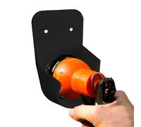 Générique Hose Holder, Spray Rack, Wall Mounted Bracket with 3.35x3.15x4.72 Inches, Nozzle Hanger for Garden, Lawn, Backyard, Garage, Outdoor Irrigation, Yard, Faucet Area, Black, White