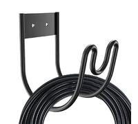 Générique Hose Holder Wall Mount - Metal, Heavy-Duty Water Hose Hanger | Long-Lasting Expandable Hoses Rack Stable Wall-mounted Storage For Garden Hoses, Backyard, Outdoor Use, Garden Watering, Patio