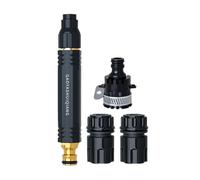 Générique Hose Nozzle - Water Spray Head | High Pressure Garden Hose Nozzle with 3 Adjustable Modes | Leak-Proof Alloy Water Nozzles for Lawn Watering and Car Wash, Comfortable Handle 6.1 inch
