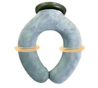 Générique Hot Water Bottle, 1000ml Leak-Proof U Shape Neck Warmer with Soft Plush Cover, Reusable Hot Compress Bottle for Women, Home Comfort, Cold Weather Relief, Relaxation, and Winter Warmth