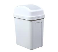 Générique Household Kitchen Bins - Home Waste Bin ¦ Compact Trash Bin with Swing Lid, Sturdy Garbage Container, Home Accessory Kitchen Wastebasket, Trash Baskets for Waste Disposal