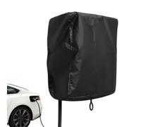 Générique Housse Borne Recharge Voiture Électrique Protecteur Imperméable | Protecteur Pour Chargeur Véhicule Électrique Extérieur Garage Maison Commercial Appartement Trompette noire