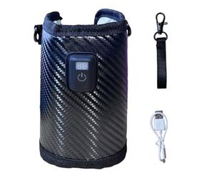 Générique Housse Chauffe-biberon - Garde-Chaleur du Lait pour bébé, Manchon Isolant, Sac réglable avec contrôle de la température | Protecteur Thermique d'allaitement pour intérieur et extérieur,