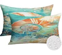 Générique Housse Coussin Exterieur Impermeable 50x70cm Botanique Décoratif Taie d'oreiller Decoration Animal Housse de Coussin Exterieur Impermeable pour Salon de Jardin Lot 2. T-5897