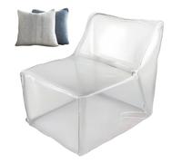 Générique Housse de Bean Bag Organisateur imperméable réutilisable | Pouf transparent organiseur doudous Pour adulte bébés chambre déco dortoir canapé lit lecture