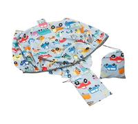 Générique Housse De Caddie Polyester - 60x40 Cm | Couverture Siège Chariot Courses Bébé Protection Doublure Confort Hygiène Sécurité Enfant Panier Supermarché Accessoire Promenade Rembourré Utile.