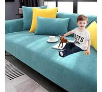 Générique Housse de Canapé Chenille d’Angle1/2/3/4 Places Protection Canapé Anti-Taches avec Accoudoirs Revetement Universelle Antidérapante Gris(C,70 * 180cm)