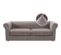 Generique Housse de canapé Chesterfield Extensible avec Housses de Coussin séparées for Meubles de Salon avec Tissu Jacquard Plus épais(Talpa,Grande 2 Posti)