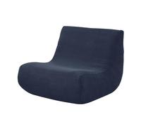 Générique Housse de Canapé Extensible Antidérapante 1 Place sans Accoudoirs - Jacquard Doux Lavable pour Salon, Séjour, Hôtel - Bleu Marine