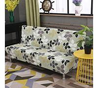 Generique Housse De Canapé sans Bras, élastique Imperméable, Housse De Siège De Canapé-lit sans Bras,Couverture Canape Pliante sans Accoudoirs, pour Home Hotel(Color 9,S 160-190cm)